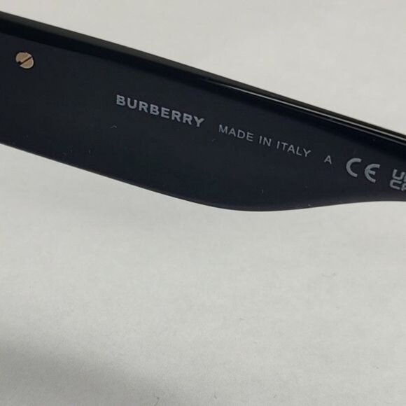 BURBERRY Sophia Sunglasses Black Cat Eye B4361 ASO Madonna - Picture 11 of 14